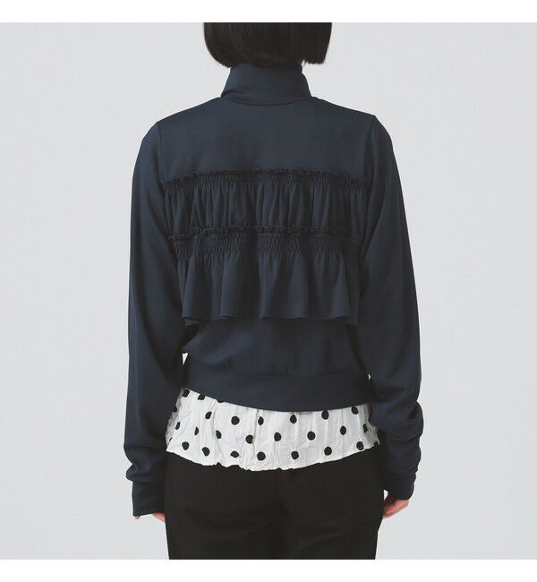 Ray BEAMS 「フリル ジャージ ブルゾン」|スウェット・ジャージ|