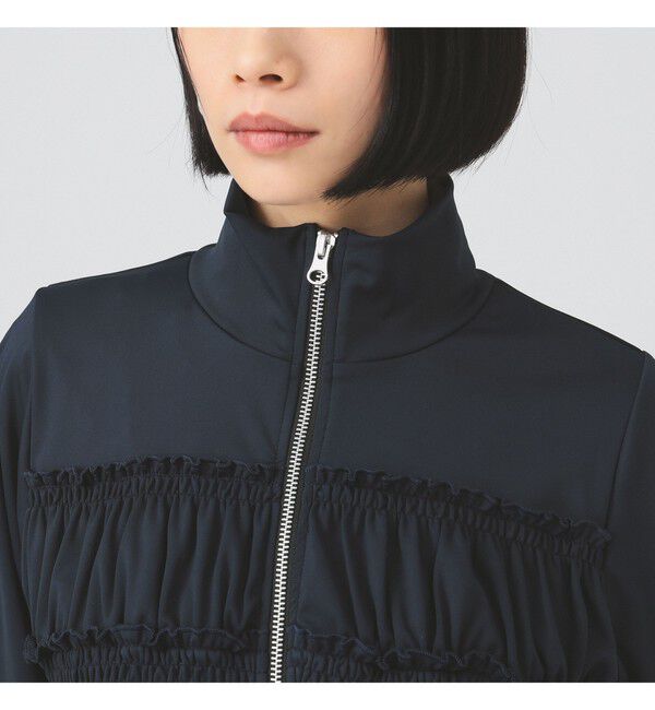 Ray BEAMS 「フリル ジャージ ブルゾン」|スウェット・ジャージ|