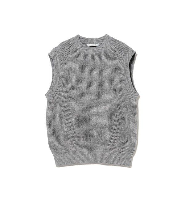 Demi-Luxe BEAMS 「【別注】SLOANE / 7ゲージ 畦編 クルーネック ノースリーブ」|ニット・セーター|