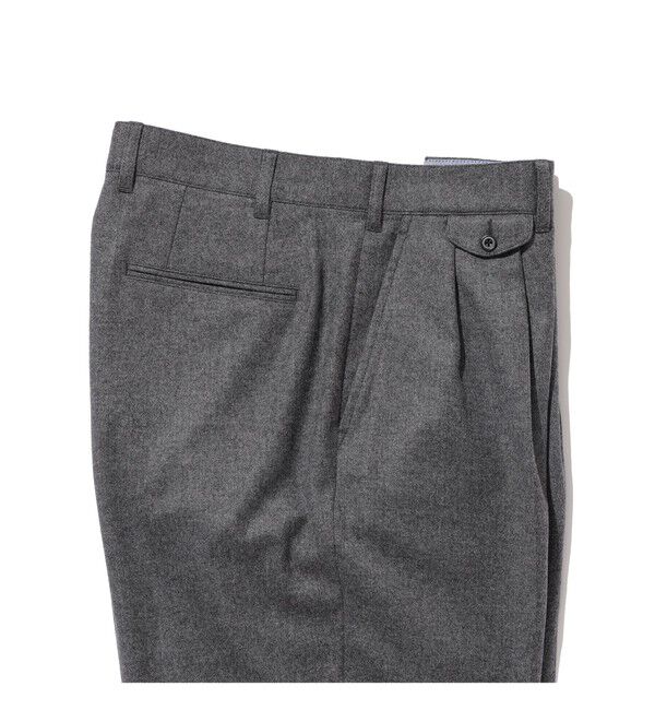 BEAMS PLUS「BEAMS PLUS / 2プリーツ フランネル トラウザーズ」|その他|