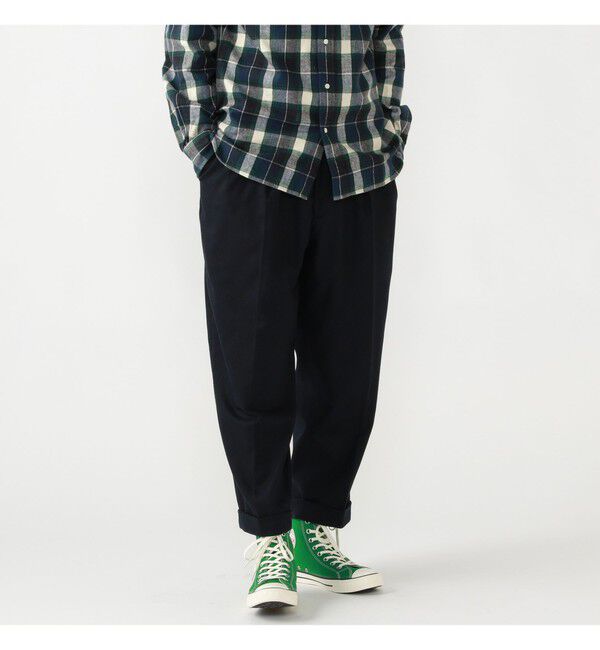 BEAMS PLUS「BEAMS PLUS / 2プリーツ フランネル トラウザーズ」|その他|