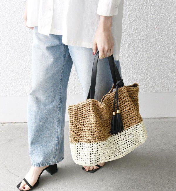 SHIPS any「【WEB限定】SHIPS any: コマアミ トート」|トートバッグ|