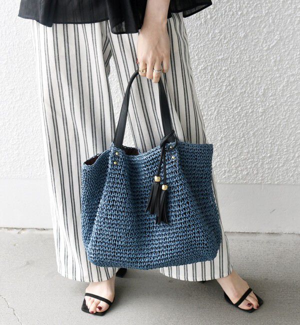 SHIPS any「【WEB限定】SHIPS any: コマアミ トート」|トートバッグ|