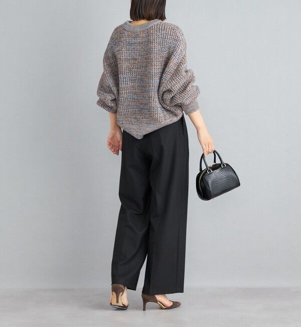 SHIPS for women「〈手洗い可能〉2タックワイドパンツ◇」|その他|