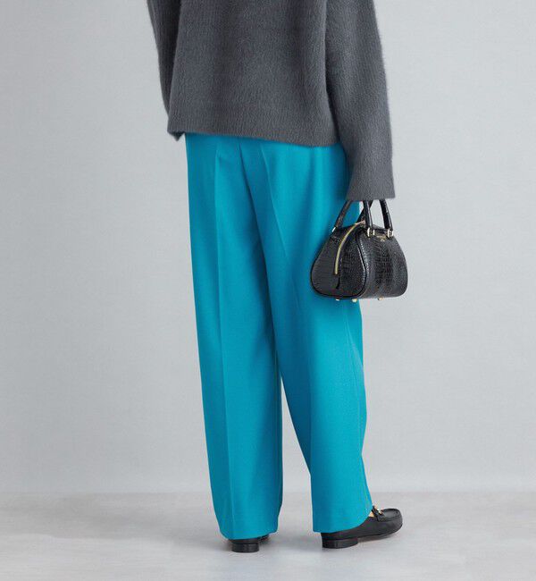 SHIPS for women「〈手洗い可能〉2タックワイドパンツ◇」|その他|