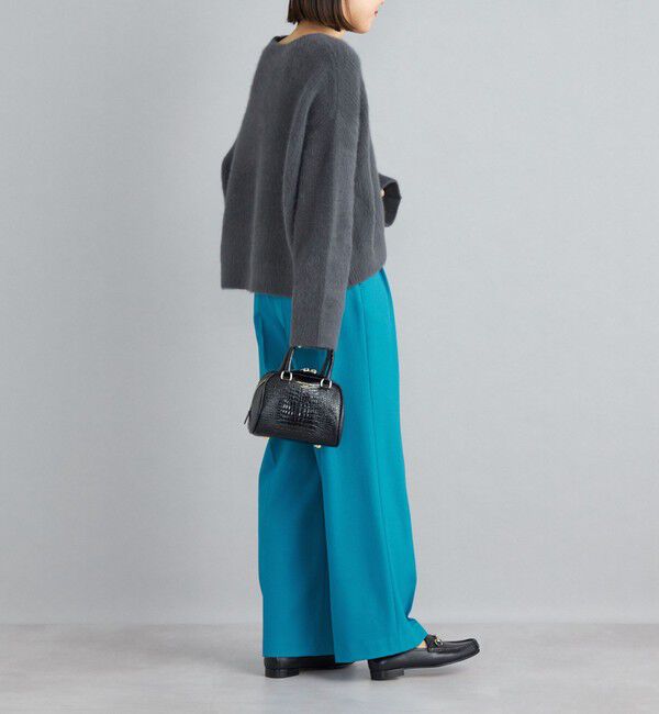 SHIPS for women「〈手洗い可能〉2タックワイドパンツ◇」|その他|