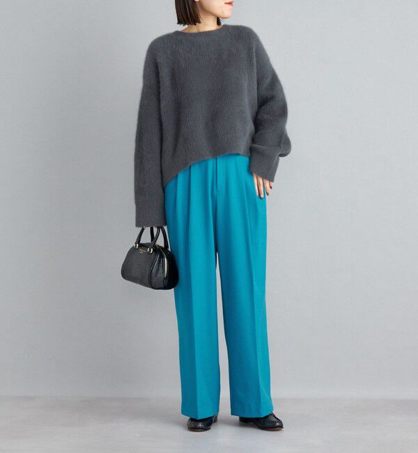 SHIPS for women「〈手洗い可能〉2タックワイドパンツ◇」|その他|