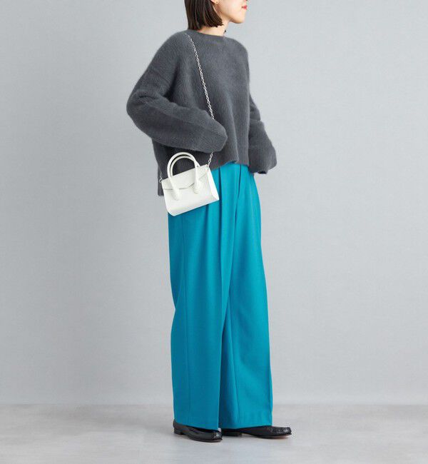 SHIPS for women「〈手洗い可能〉2タックワイドパンツ◇」|その他|