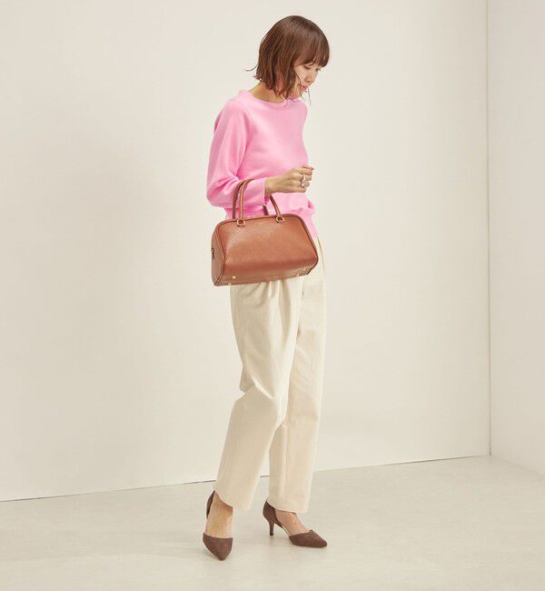 SHIPS for women「〈手洗い可能〉コットン 配色 バックボタン プルオーバー◇」|ニット・セーター|