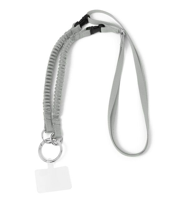 SHIPS any「BYONBYON: スマホ ショルダー ストラップ」|ストラップ|グレー