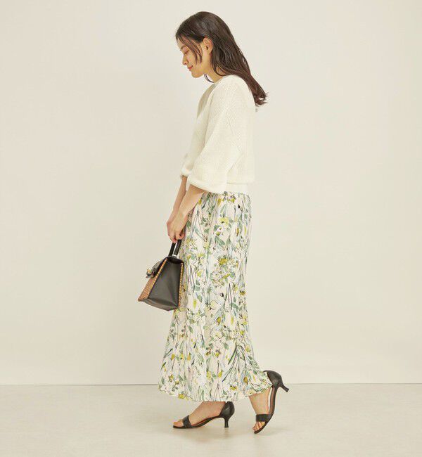 SHIPS for women「〈手洗い可能〉ペーパー コットン ワイド プルオーバー」|ニット・セーター|