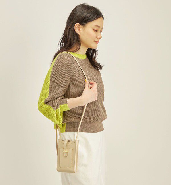 SHIPS for women「〈手洗い可能〉ペーパー コットン ワイド プルオーバー」|ニット・セーター|