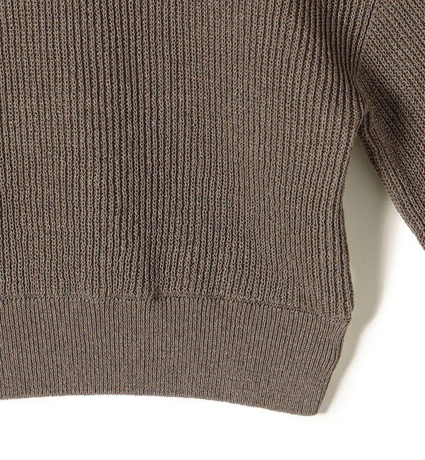 SHIPS for women「〈手洗い可能〉ペーパー コットン ワイド プルオーバー」|ニット・セーター|