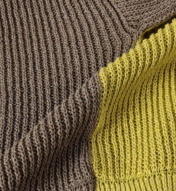 SHIPS for women「〈手洗い可能〉ペーパー コットン ワイド プルオーバー」|ニット・セーター|