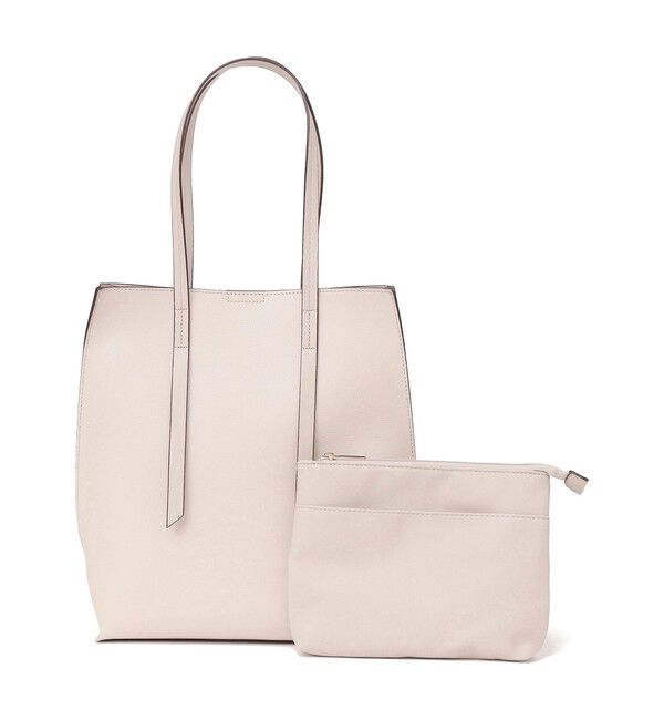 SHIPS any「SHIPS any: ポーチ付き バイカラー A4 トート バッグ」|トートバッグ|