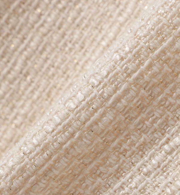 SHIPS for women「〈セレモニー対応可〉スラブ ツイード ノーカラー ジャケット（セットアップ対応）」|ノーカラージャケット|