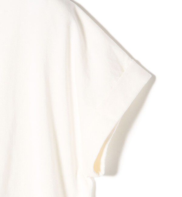 SHIPS for women「【WEB限定】〈手洗い可能〉バリエーション ロゴ 刺繍 プリントTEE」|Tシャツ・カットソー|