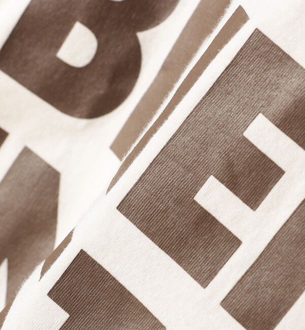 SHIPS for women「【WEB限定】〈手洗い可能〉バリエーション ロゴ 刺繍 プリントTEE」|Tシャツ・カットソー|