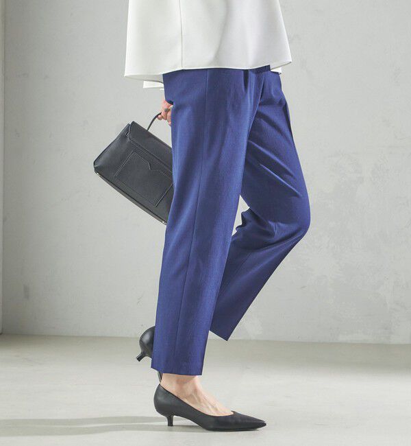 SHIPS for women「〈手洗い可能／UVカット〉ドライ オックス テーパード パンツ」|その他|