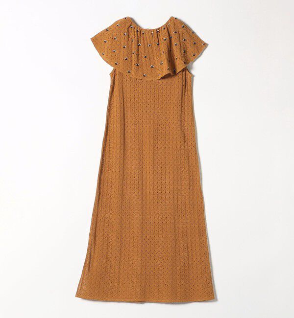 SHIPS any「bon_meur:〈手洗い可能〉ビーズ刺繍 エンブロイダリー ワンピース」|ワンピース|