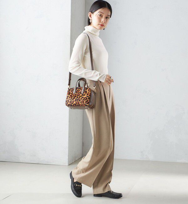 SHIPS for women「〈手洗い可能〉フロッキ― チュール タートルネック」|Tシャツ・カットソー|