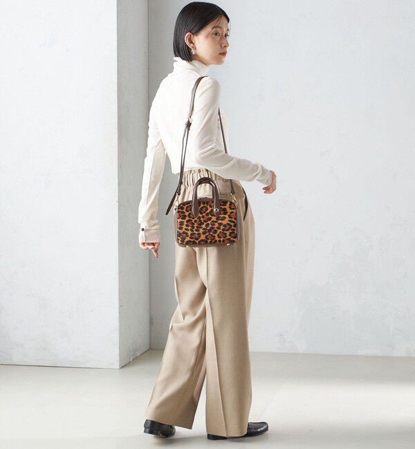 SHIPS for women「〈手洗い可能〉フロッキ― チュール タートルネック」|Tシャツ・カットソー|