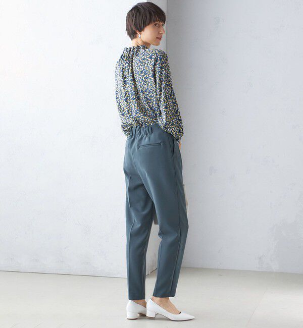 SHIPS for women「〈手洗い可能〉タック テーパード パンツ（セットアップ対応）」|その他|