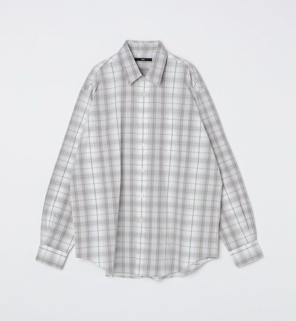SHIPS「SHIPS: コットンビエラ チェック レギュラーカラー シャツ」|シャツ・ブラウス|