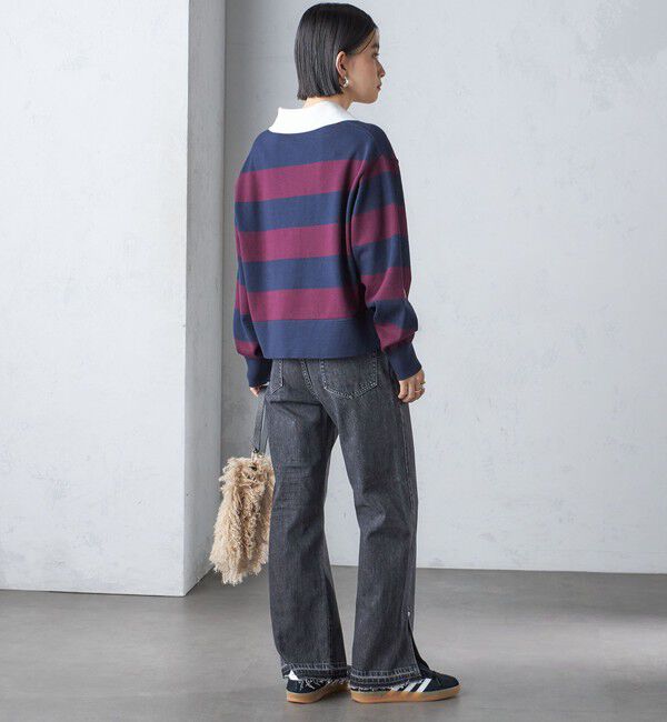 SHIPS for women「〈手洗い可能〉エンブレム ラガー ニット」|ニット・セーター|