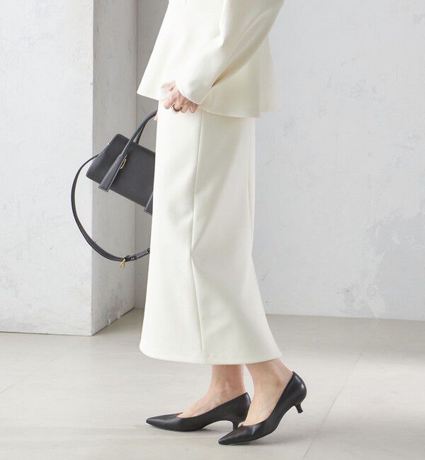 SHIPS for women「〈手洗い可能〉ストレッチ ダンボール タイト スカート（セットアップ対応）」|スカート|