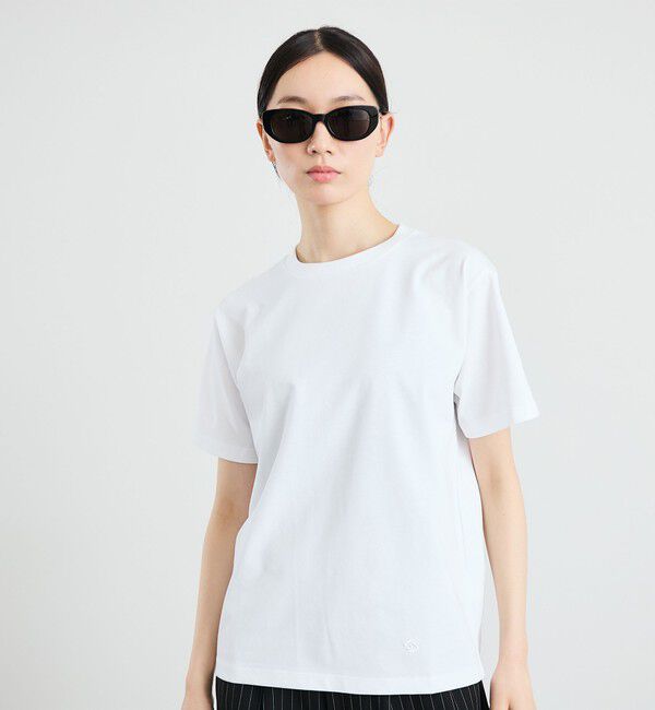 SHIPS「City Ambient Products: コンパクト ショート レングス  Tシャツ 」|Tシャツ・カットソー|