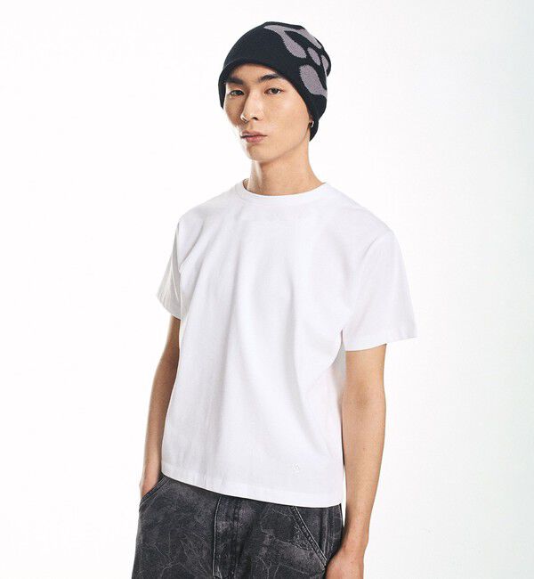 SHIPS「City Ambient Products: コンパクト ショート レングス  Tシャツ 」|Tシャツ・カットソー|
