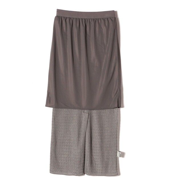 SHIPS for women「《予約》Wai＋:ジャカード シアー スカート」|スカート|