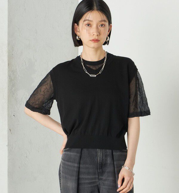 SHIPS for women「Wai＋:〈手洗い可能〉Vネック ベスト」|ニット・セーター|