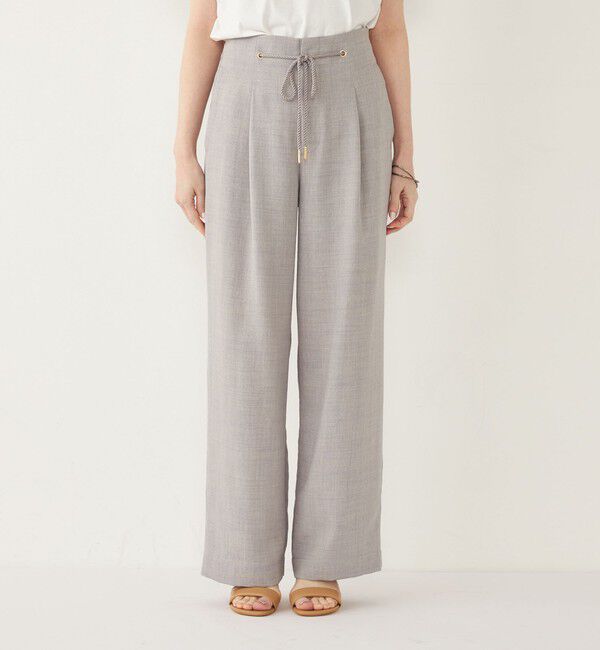 SHIPS Colors 「SHIPS Colors:〈洗濯機可能〉リネンライク イージー パンツ 2◇」|その他|