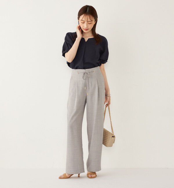 SHIPS Colors 「SHIPS Colors:〈洗濯機可能〉リネンライク イージー パンツ 2◇」|その他|