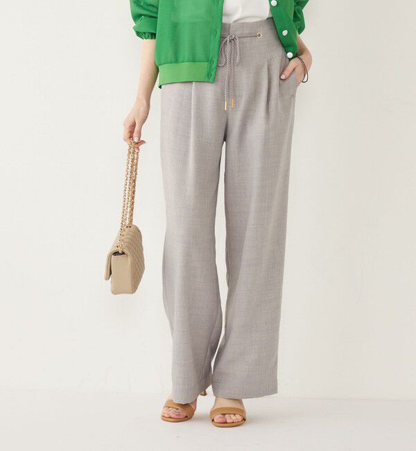 SHIPS Colors 「SHIPS Colors:〈洗濯機可能〉リネンライク イージー パンツ 2◇」|その他|