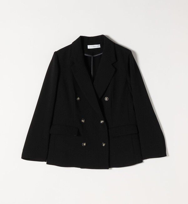 quaranciel「quaranciel:〈手洗い可能〉メッシュ ダブルブレスト テーラード ジャケット 25AW」|テーラードジャケット|