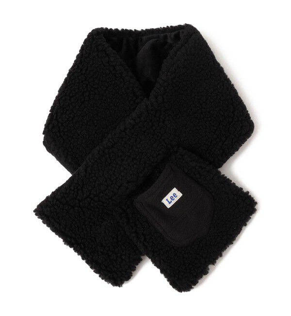 SHIPS any「Lee:〈手洗い可能〉ボア キルティング リバーシブル ポケット マフラー <KIDS>」|マフラー|