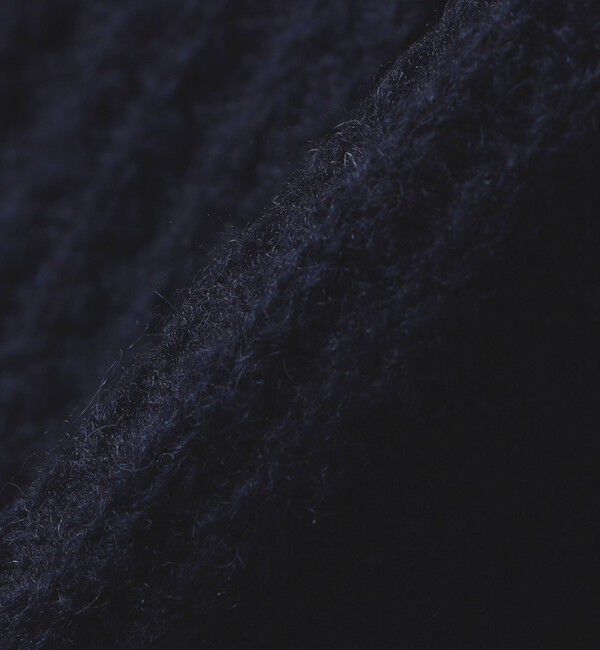 SHIPS any「SHIPS any: リブ タック編み Vネック ルーズ ニット カーディガン」|カーディガン|