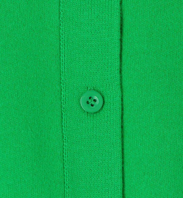 CABaN「コットンカシミヤ クルーネックカーディガン」|カーディガン|