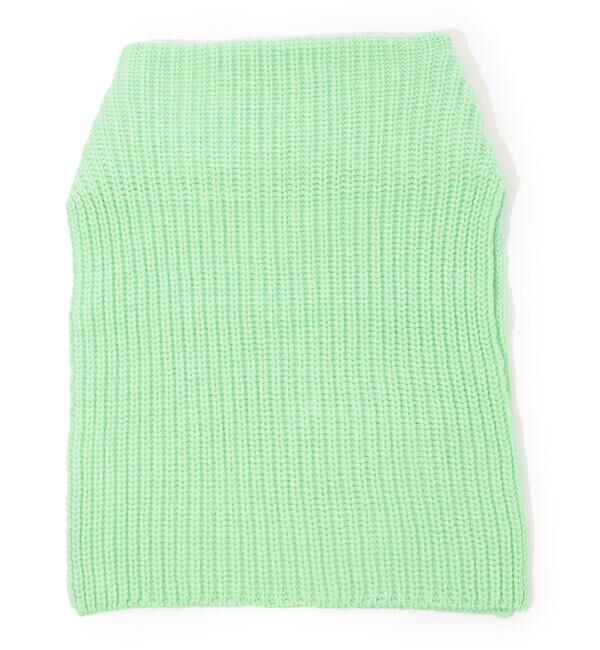 DES PRES「セミウーステッドウール スヌード」|スヌード|51 ライトグリーン