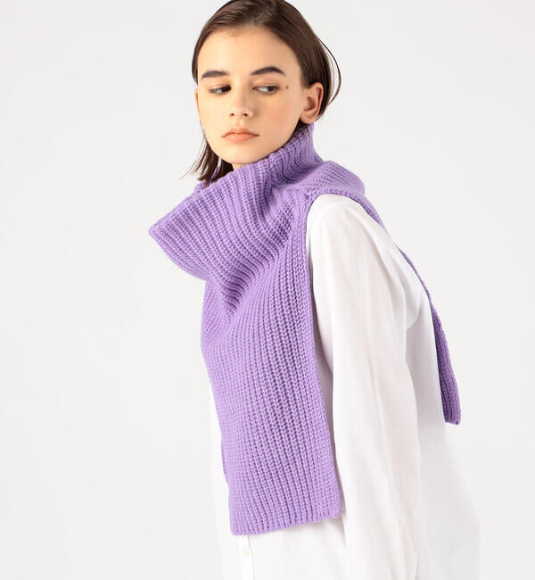 DES PRES「セミウーステッドウール スヌード」|スヌード|