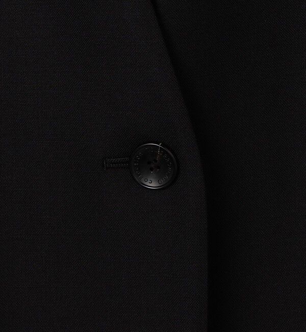 TOMORROWLAND collection「シャイニーピンヘッド Vカラージャケット」|テーラードジャケット|