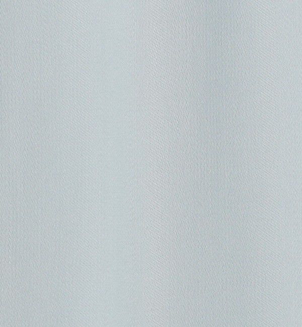 TOMORROWLAND collection「ウォッシャブルサテン スタンドギャザーカラーブラウス」|シャツ・ブラウス|