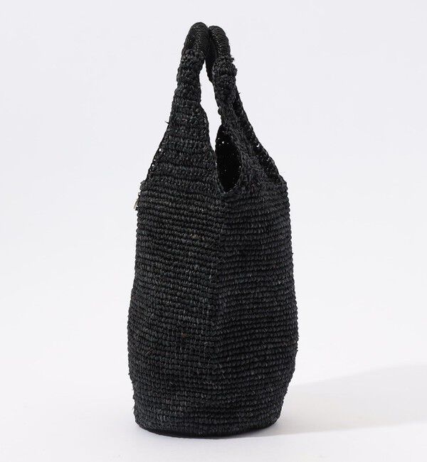 SOULEIADO「SOULEIADO ラフィアミニトートバッグ」|かごバッグ|