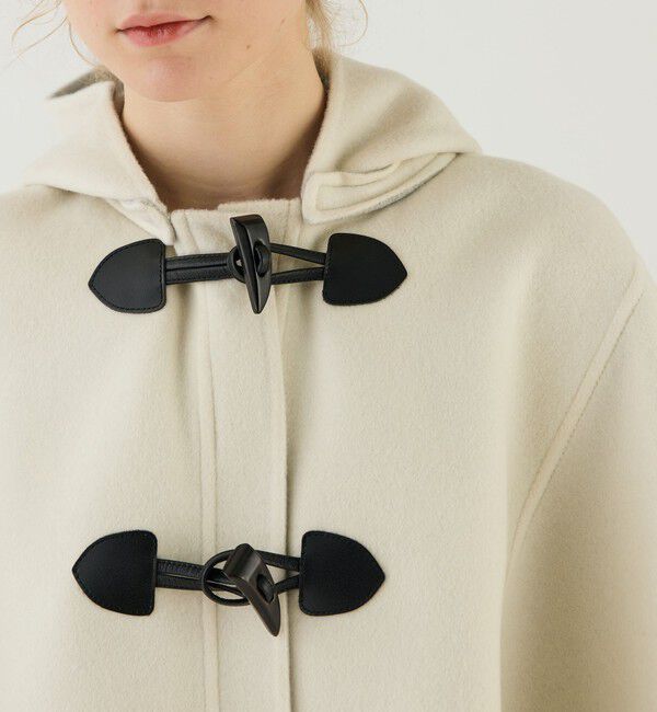 GALERIE VIE「ウールダブルフェイス フーテッドポンチョ」|ポンチョ・ケープ|