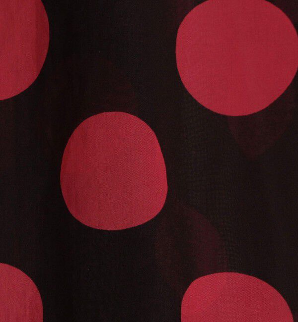 TOMORROWLAND collection「ラルジュドットプリント バックリボンブラウス」|シャツ・ブラウス|