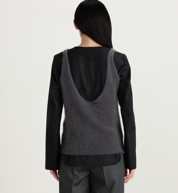 Edition「フォックスカシミヤ ニットベスト」|ベスト・ジレ|
