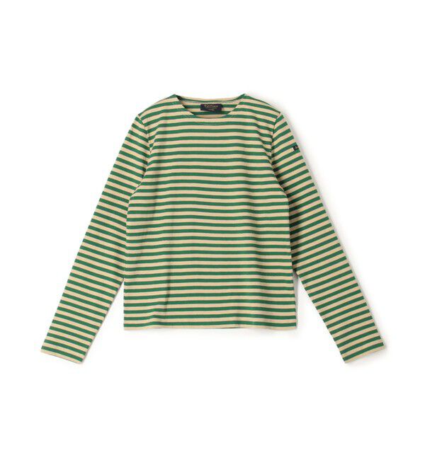 TOMORROWLAND GOODS「【別注】Le minor  ロングスリーブ ボーダー カットソー」|Tシャツ・カットソー|56 カーキ系